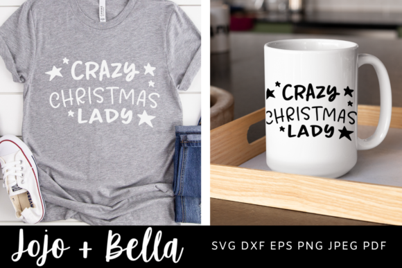 Crazy Christmas Lady SVG: A Holiday Design Worth Considering
