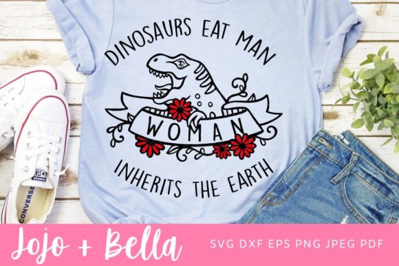 Funny Mom Quote with Dinosaur SVG for Real Embroidery Projects