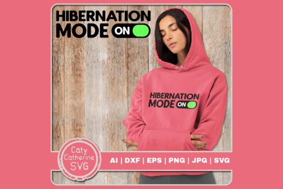 Hibernation Mode On Funny Winter Quote: A Designer’s Perspective