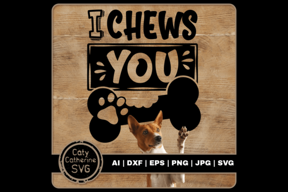 I Chews Choose You Cute Dog Bone Paw Review