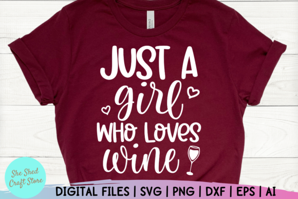 Just a Girl Who Loves Wine Quote Embroidery Review