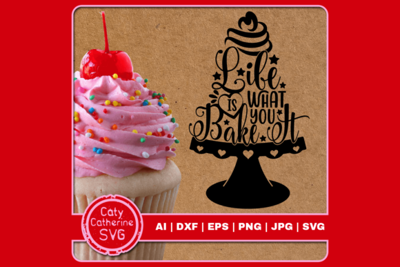 Life is What You Bake It Baking Quote Review for Embroidery Projects