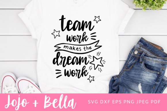 Team Work Makes the Dream Work SVG Review for Real Projects
